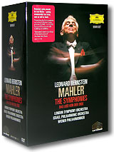 Фото Leonard Bernstein. Mahler. The Symphonies. Das Lied Von Der Erde (9 DVD). Покупайте с доставкой по России