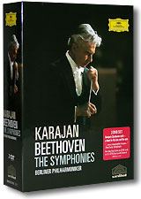 Фото Karajan. Beethoven - The Symphonies. Berliner Philharmoniker (3 DVD). Покупайте с доставкой по России