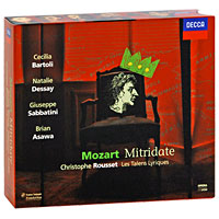 Christophe Rousset. Mozart. Mitridate (3 CD)