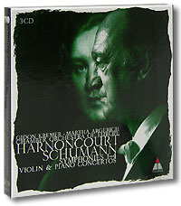 Nikolaus Harnoncourt. Schumann. Symphonies 1-4 / Violin & Piano Concertos (3 CD)
