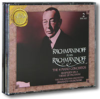 Rachmaninoff Plays Rachmaninoff. The Four Piano Concertos (2 CD)