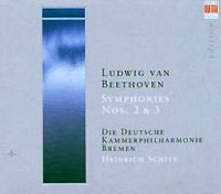 Heinrich Schiff. Beethoven. Symphonies Nos. 2 & 3