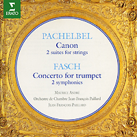 Maurice Andre, Jean-Francois Paillard. Pachelbel. Canon / Fasch. Concerto For Trumpet