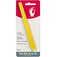 Пилочка Mavala для маникюра, 8 шт06-189 Пилочка Mavala для маникюра, 8 шт06-189Пилка предназначена для придания формынатуральным ногтям. Она прекрасно подходитдля обработки даже самых хрупких и тонких ногтей. Этой пилочкой легко сгладить грубую кожу вокруг ногтя. Способ применения: используйте желтую сторону для придания ногтям желаемой длины. Чтобы сохранить природную силу ногтей, избегайте попадания пилки слишком глубоко по углам ногтей. При помощи более гладкой, голубой стороны пилки Вы сможете хорошо опилить края ногтей. Желтая сторона пилки имеет более крупную абразивность и хорошо подходит для педикюра. Набор состоит из 8 пилочек. Характеристики: Количество пилочек: 8. Длина пилочки: 14,5 см. Производитель: Швейцария. Артикул: 906.12Товар сертифицирован.