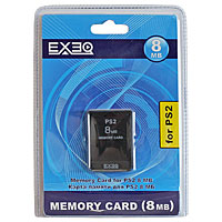 Карта памяти для PlayStation 2 EXEQ 8 Мб