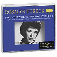 Rosalyn Tureck. Bach. The Well-Tempered Clavier 1 & 2 (4 CD)