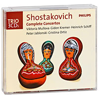 Dmitri Shostakovich. Complete Concertos (3 CD)