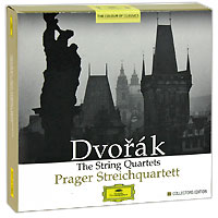 Prager Streichquartett. Dvorak. The String Quartets. Collectors Edition (9 CD)
