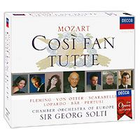 Sir Georg Solti. Mozart. Cosi Fan Tutte (3 CD)