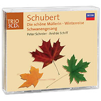 Peter Schreier, Andras Schiff. Schubert. Die Schone Muellerin / Winterreise Schwanengesang (3 CD)