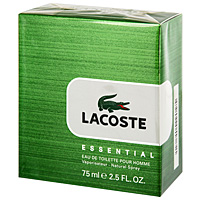 Lacoste Туалетная вода Essential, 75 мл0737052483238 Lacoste Туалетная вода Essential, 75 мл0737052483238Уникальный аромат Lacoste Essential – это квинтэссенция свежести и энергии. Верхняя нота: мандарин, бергамот, листья помидора.Средняя нота: черная смородина, черный перец.Шлейф: пачули, сандал.Lacoste Essential - яркое отражение философии марки: стремление к свободе, умение отдыхать и наслаждаться жизнью. Этот свежий и современный аромат, сочетающий пряные и древесные ноты - настоящая классика.Дневной и вечерний аромат.