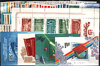 Годовой комплект марок за 1986 год. СССР