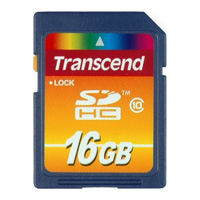 Transcend SDHC Class 10 16GB карта памяти