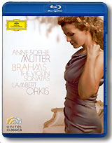 Anne-Sophie Mutter / Lambert Orkis: Brahms - The Violin Sonatas (Blu-ray)