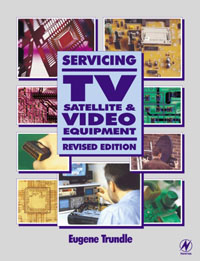 Servicing TV, Satellite and Video Equipment, digital satellite tv tuner black