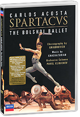 Фото Carlos Acosta: Spartacus, The Bolshoi Ballet (2 DVD). Покупайте с доставкой по России