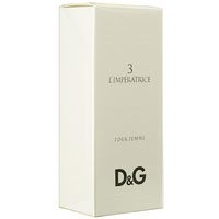 Dolce & Gabbana Туалетная вода 3 LImperatrice, женская, 100 мл0737052263137 Dolce & Gabbana Туалетная вода 3 LImperatrice, женская, 100 мл0737052263137Dolce & Gabbana 3 LImperatrice - название в честь одной из магических карт Таро. Наоми Кэмпбелл открывает карту под номером 3 (карта Императрица). Воплотившись в духах, она стала называться 3 LImperatrice! Величественно восседая на троне или гордо неся свою звездную корону, она так возвышенна, так неприступна и так ослепительно красива, что ее верноподданные преклоняют головы, приветствуя появление ее величества.Классификация аромата: фруктовый, цветочный.Пирамида аромата· Верхние ноты: розовый цикламен.· Ноты сердца: арбуз, киви.· Ноты шлейфа: мускус.Ключевые слова: богатый, возвышенный и изысканный.Туалетная вода - один из самых популярных видов парфюмерной продукции. Туалетная вода содержит 4-10% парфюмерного экстракта. Главные достоинства данного типа продукции заключаются в доступной цене, разнообразии форматов (как правило, 30, 50, 75, 100 мл), удобстве использования (спрей). Идеальна для дневного использования.Товар сертифицирован.