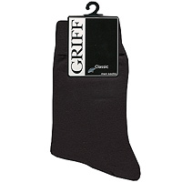Носки мужские Griff Classic, цвет: черный. В5. Размер 39/41