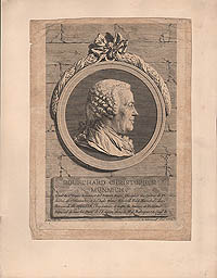 Портрет графа Миниха (офорт, Российская Империя, 1764 год)