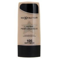 Max Factor Основа под макияж Lasting Perfomance, тон №105, 35 мл81455015 Max Factor Основа под макияж Lasting Perfomance, тон №105, 35 мл81455015Max Factor Lasting Perfomance - великолепная, по-настоящему стойкая тональная основа. Держится в течение 8 часов, не смазываясь и не оставляя следов на одежде. Создает красивый полуматовый эффект. Скрывая недостатки кожи, дарит ощущение легкости и естественности. Не ложится на кожу полосами, не забивает поры и не вызывает появления угревой сыпи. Без запаха.Одна из причин, по которой нанесенный на кожу Lasting Performance не вызывает ощущения чего-то неестественного, это входящие в его состав силиконы. Они делают основу более легкой и менее жирной. Товар сертифицирован.