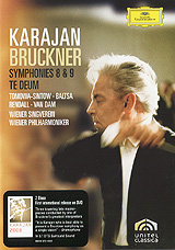 Фото Bruckner, Herbert Von Karajan: Symphonies 8 & 9 / Te Deum (2 DVD). Покупайте с доставкой по России