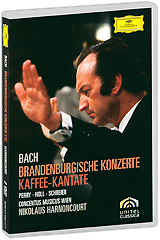 Фото Bach, Nikolaus Harnoncourt: Brandenburgische Konzerte (2 DVD). Покупайте с доставкой по России