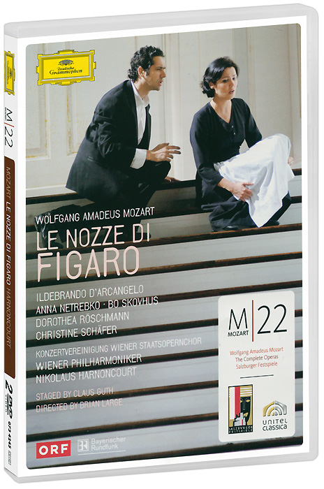 Фото Mozart, Nicolaus Harnoncourt: Le Nozze Di Figaro (2 DVD). Покупайте с доставкой по России