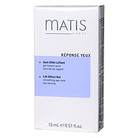 Крем Matis с лифтинг эффектом, для кожи вокруг глаз, 15 мл36556 Крем Matis с лифтинг эффектом, для кожи вокруг глаз, 15 мл36556Свежий и лёгкий гель прекрасно увлажняет кожу, снимает напряжение вокруг контура глаз. Помогает скрыть признаки усталости - отеки и темные круги под глазами. Без отдушек.Экстракт личи, Гиалуроновая кислота, Протеины пшеницы.Наносить утром и/или вечером легкими поглаживающими движениями на тщательно очищенную кожу вокруг глаз.