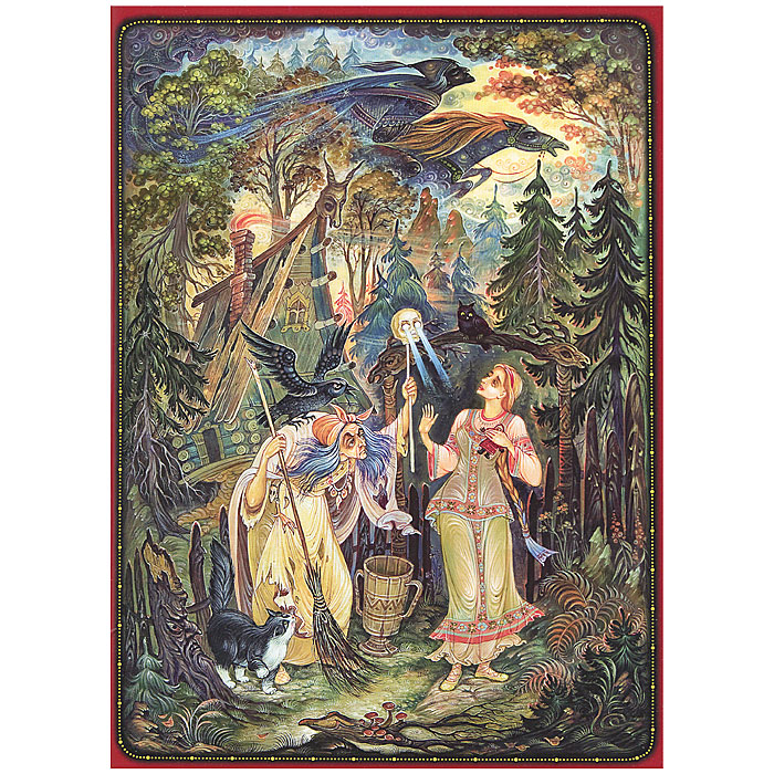 Traditional Russian Fairy Tales Reflected in Lacquer Miniatures