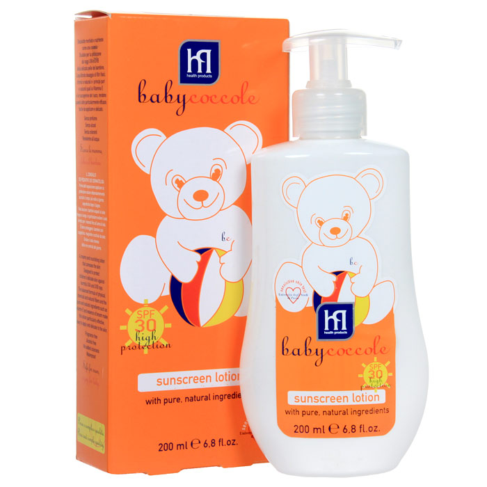 Молочко солнцезащитное Babycoccole. The Summer, SPF 30, 200 мл4250 Молочко солнцезащитное Babycoccole. The Summer, SPF 30, 200 мл4250Солнцезащитное молочко Babycoccole. The Summer нежно заботится о нежной коже. Разработано специально для защиты от воздействия вредных UVA и UVB лучей.Сбалансированная сильная формула из физических, химических и натуральных фильтров, чистые натуральные ингредиенты, такие как витамин Е, делают это молочко легким в применении и нежным для кожи. Характеристики:Объем: 200 мл.Товар сертифицирован.