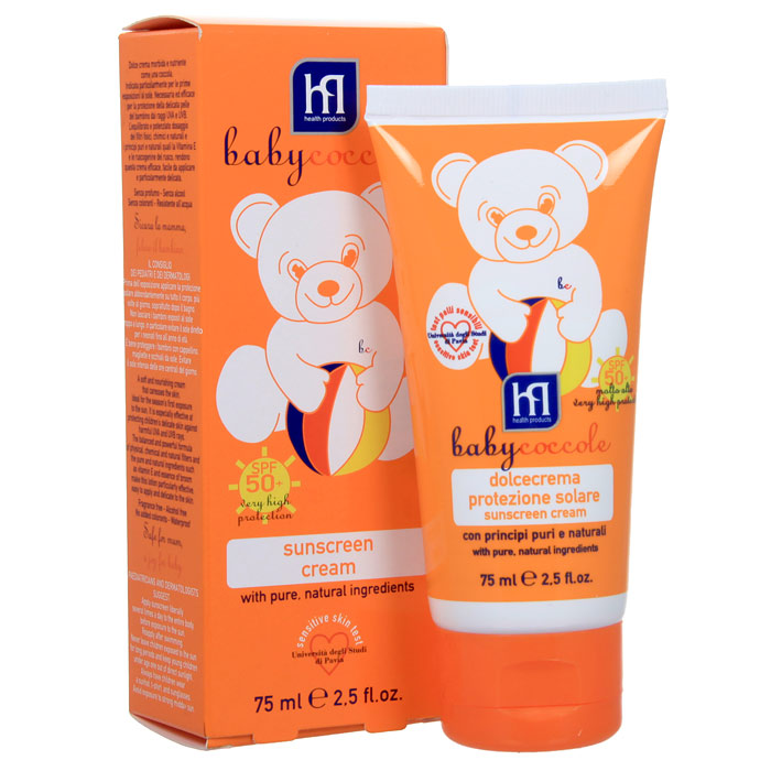 Крем солнцезащитный Babycoccole. The Summer, SPF 50, 75 мл4255 Крем солнцезащитный Babycoccole. The Summer, SPF 50, 75 мл4255Солнцезащитный крем Babycoccole. The Summer нежно заботится о нежной коже. Разработано специально для защиты от воздействия вредных UVA и UVB лучей.Сбалансированная сильная формула из физических, химических и натуральных фильтров, чистые натуральные ингредиенты, такие как витамин Е, делают это молочко легким в применении и нежным для кожи. Характеристики:Объем: 75 мл.Товар сертифицирован.