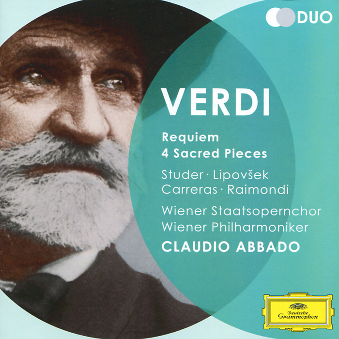 Claudio Abbado. Verdi. Requiem. 4 Sacred Pieces (2 CD)
