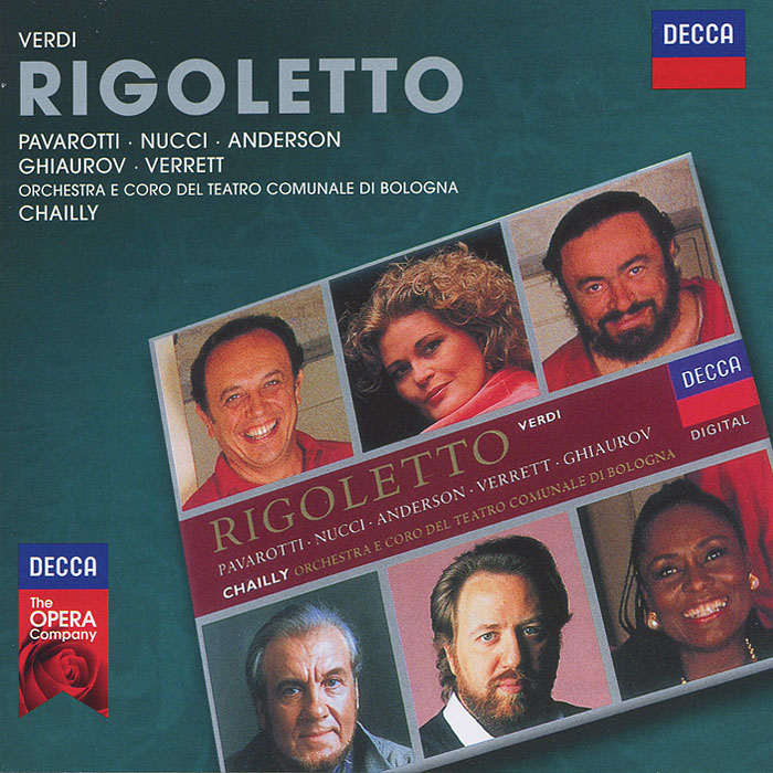 Luciano Pavarotti, Leo Nucci, June Anderson, Orchestra E Coro Del Teatro Comunale Di Bologna, Riccardo Chailly. Verdi. Rigoletto (2 CD)