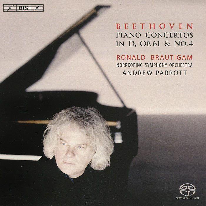 Ronald Brautigam. Beethoven. Piano Concertos No. 4 & Op. 61 (SACD)