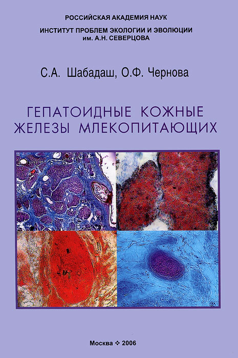 Гепатоидные кожные железы млекопитающих. С. А. Шабадаш, О. Ф. Чернова