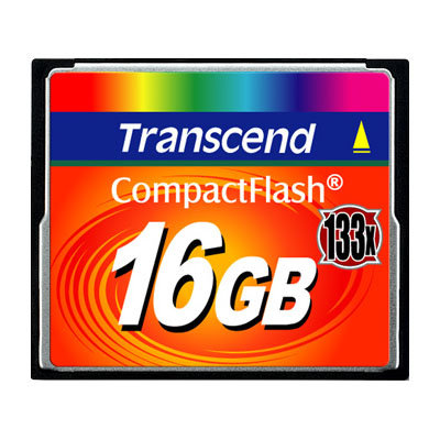 Transcend Compact Flash133x 16GB