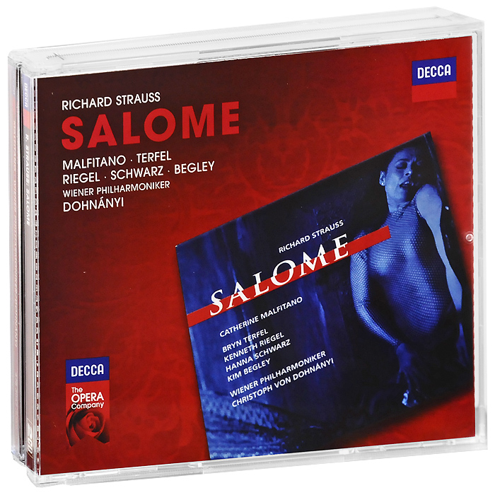 Catherine Malfitano, Wiener Philharmoniker, Christoph Von Dohnanyi. Strauss. Salome (2 CD)