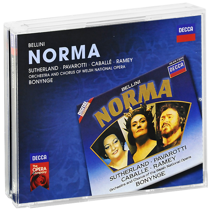 Richard Bonynge. Bellini. Norma (3 CD)