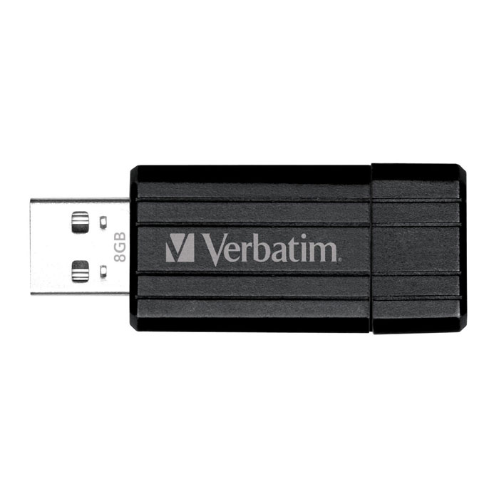 Verbatim Pinstripe 8GB, Black
