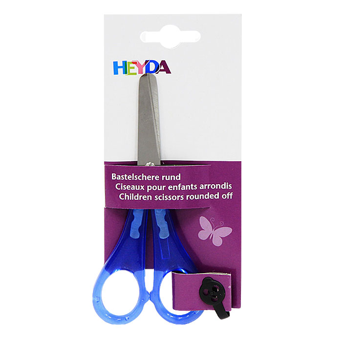 Ножницы детские Heyda, цвет: синий48084-01 Ножницы детские Heyda, цвет: синий48084-01Детские ножницы Heyda имеют закругленные режущие кромки, которые обеспечивают безопасность работы. Для точности резки на лезвия нанесена линейка. Также ножницы оснащены облегченными пластиковыми ручками.Характеристики: Материал: пластик, металл. Длина ножниц:13 см. Длина лезвия: 6 см.