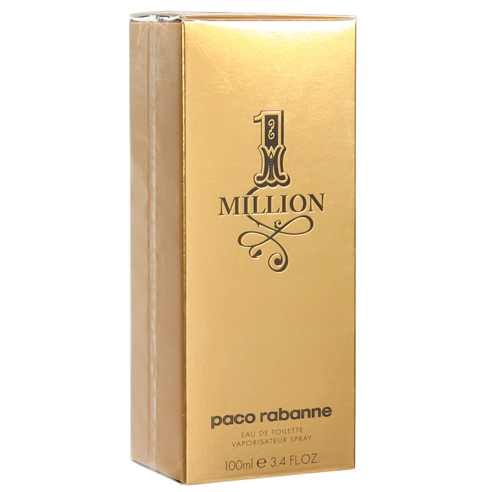 Paco Rabanne 1 Million. Туалетная вода, 100 мл3349666007921 Paco Rabanne 1 Million. Туалетная вода, 100 мл3349666007921Аромат One Million обращается к образам, заставляющим мечтать: блестящие машины, погони за сокровищами или красивыми девушками… удовольствия, желания, все, что сверкает и вызывает головокружение. Без комплексов и с наслаждением… С неоспоримой долей юмора герой One Million использует свое очарование и даже злоупотребляет им, чтобы в одно мгновение добиться всего того, чего он всегда желал. One Million – это настоящая парфюмерная симфония! Сначала - радостная серия ярких и искрящихся нот: свежесть грейпфрута, мяты и красного мандарина - настоящее очарование. За ними следуют насыщенные сердечные ноты: экстракт розы, корицы и пряностей - захватывающее путешествие в мир чувственной утонченности и подчеркнутой мужественности. И, наконец, заключительный бархатистый аккорд из ароматов кожи, белой древесины, стиракса (смолы амбрового дерева) и индонезийских пачулей. В итоге, перед нами не один, а целое множество ароматов, настоящий каскад свежести с ярким вкусовым послесловием.Верхняя нота: Красный мандарин, перечная мята.Средняя нота: Абсолю розы, корица.Шлейф: Кожаный аккорд, амбра.Абсолю розы и ноты кожи - аромат золота. Культовой жизни.