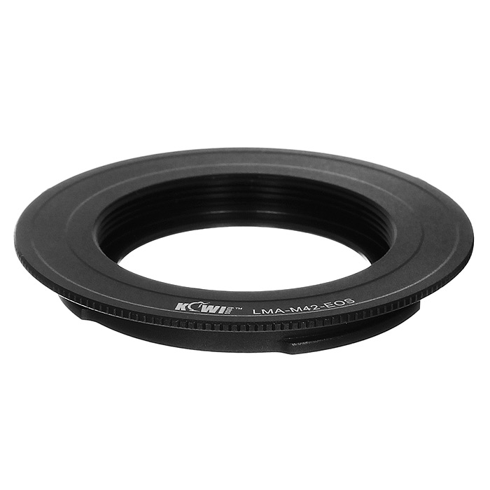 JJC переходное кольцо Kiwifotos LMA-M42_EOSJJCM42EOS JJC переходное кольцо Kiwifotos LMA-M42_EOSJJCM42EOSПереходное кольцо Kiwifotos LMA-M42 на объективы М42 ((Zeiss, Pentax, Praktica, Mamiya и Зенит)) для камер Canon.
