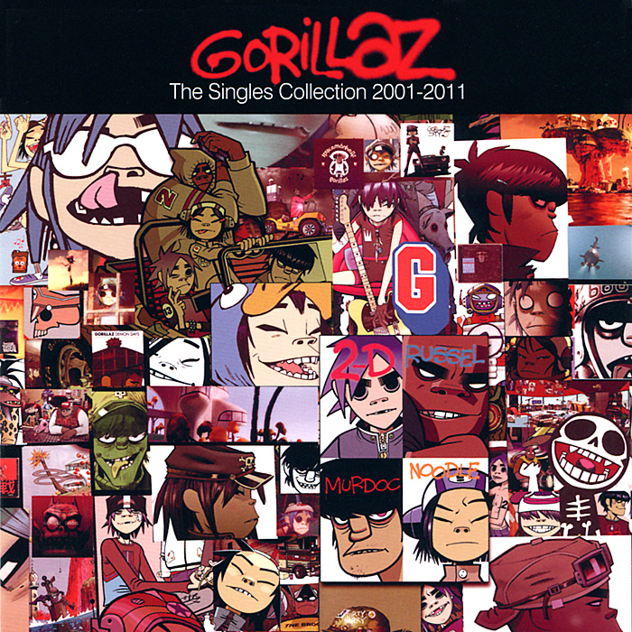 Gorillaz Gorillaz. The Singles Collection 2001-2011 gorillaz gorillaz the singles collection 2001 2011 cd dvd