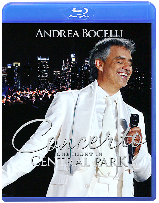 Фото Andrea Bocelli: Concerto - One Night In Central Park (Blu-ray). Покупайте с доставкой по России