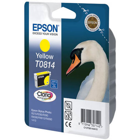 Epson C13T11144A10 YellowC13T11144A10 Epson C13T11144A10 YellowC13T11144A10Картридж Epson T081 с чернилами для струйной печати.