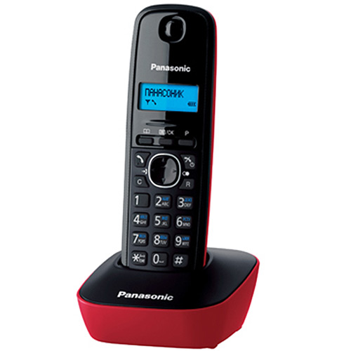 Радиотелефон Panasonic KX-TG1611 RUR, Red