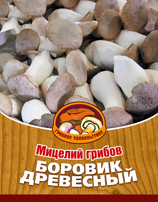 Мицелий грибов Боровик древесный, 16 древесных палочек10007 Мицелий грибов Боровик древесный, 16 древесных палочек10007Боровик древесный весьма популярен в Восточной Азии и постепенно завоевывает Европу. Гриб обладает высокими кулинарными свойствами: его можно жарить, отваривать для первых блюд и салатов, жарить на гриле, использовать для салатов в свежем виде, а так же для различных соусов и грибной икры. Гриб хорошо сочетается в блюдах с рыбой, мясом, морепродуктами и овощами. Благодаря мицелию грибов Боровик древесный теперь вы без труда сможете вырастить любимые грибы у себя в саду или дома. И уже через 3-6 месяцев после посадки у вас появится первый урожай грибов. За один год можно собрать от 2 до 4 кг с каждого бревна. Для того чтобы вырастить грибы вам понадобится: мицелий Грибное удовольствие, бревно лиственных пород (береза, тополь, ива, клен), дрель. Благоприятное время для посадки мицелия Боровик древесный - в природных условиях с апреля по октябрь, в помещении - круглый год.Плодоносят мицелии в среднем от 3 до 5 лет, в зависимости от сорта грибов. Характеристики:Материал:древесная палочка. Размер упаковки:11 см х 15,5 см. Артикул:10007.