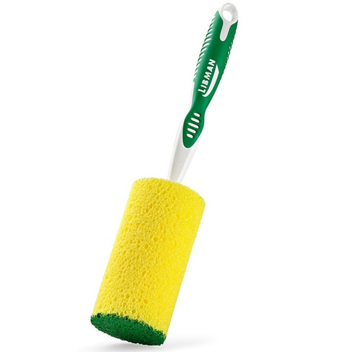 Губка для мытья стаканов Libman, цвет: желтый00035 Губка для мытья стаканов Libman, цвет: желтый00035Губка Libman специально предназначена для мытья стаканов. Изделие выполнено из полиэстера и оснащено удобной прорезиненной ручкой с отверстием на конце. Для удобства применения нанесен абразивный слой.Такая губка станет незаменимым помощником на вашей кухне. Диаметр губки: 5,5 см.Длина губки (без учета ручки): 11 см.Длина ручки: 17,5 см.