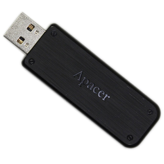 Apacer AH 325 16GB, Black (AP16GAH325B-1)AP16GAH325B-1 Apacer AH 325 16GB, Black (AP16GAH325B-1)AP16GAH325B-1Удобный USB флеш-накопитель с выдвижным колпачком Apacer AH325 - строгий дизайн придает продукту оттенок утонченности и элегантности. На поверхности корпуса AH325 выгравирован переливающийся логотип компании Apacer. Модель отличается специальным дизайнерским решением и изящностью линий - задняя панель корпуса покрыта черным глянцем. AH325 является идеальным решением для хранения электронных документов, любимой музыки, кинофильмов и других файлов.Как и все продукты компании Apacer серии HandySteno (USB накопители), накопитель поддерживает специальную программу-архиватор Apacer Compression Explorer (ACE). Занимая всего 1 Мб памяти накопителя, ACE может сжимать размеры файлов в 5 раз и защищать данные с помощью пароля.