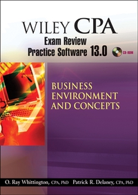 Wiley CPA Examination Review Practice Software 13.0 BEC wiley cpa exam review 2006
